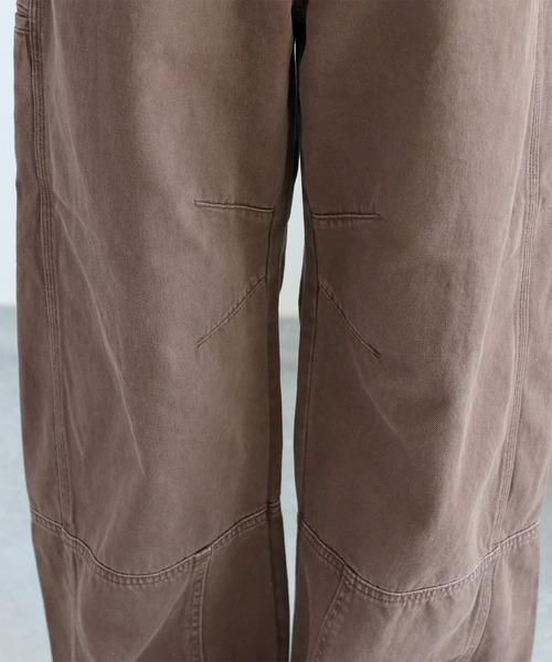 cepo（セポ）の「リメイクライク ワークデニムペインターパンツ（デニムパンツ・レディース・ブラウン/ブルー系3/チャコール・M/L/S）」の14枚目の写真