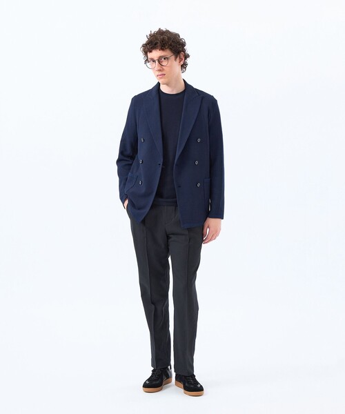 MACKINTOSH PHILOSOPHY（ﾏｯｷﾝﾄｯｼｭ ﾌｨﾛｿﾌｨｰ）の「30/1ミニカノコ クルーネック半袖ニットTシャツ（ニット/セーター・メンズ・ダークネイビー/ブルー系その他3/ベージュ系その他/オレンジ系その他2・40/38/42）」の14枚目の写真