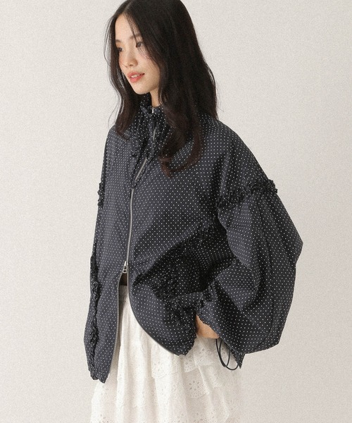 セール】アソートフリルナイロンブルゾン 579841（ブルゾン）｜Heather