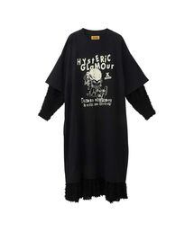 HYSTERIC GLAMOUR ワンピース 黒 HYSTERIC GLAMOUR - EROTIC CHICKS ワンピース / ブラック | Tempt