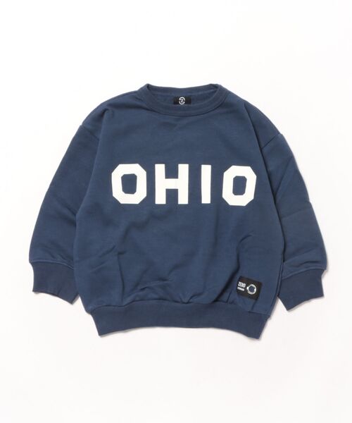 ZERO standerd（ゼロスタンダード）の「ゼロスタンダード OHIO　トレーナー（スウェット・キッズ・ベージュ/ネイビー/レッド・100cm/110cm/120cm/130cm/140cm/150cm/160cm）」の13枚目の写真