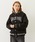 MILKFED.�i�~���N�t�F�h�j�́uSATIN LOGO PATCH QUILTED JACKET�i�X�^�W�����j�v�b�u���b�N