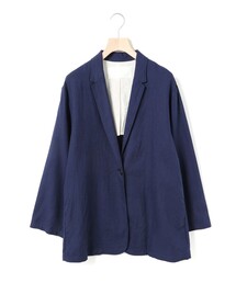 MARMARMAR（マーマーマー）の「MARMARMAR リネンテーラージャケット（テーラードジャケット）」