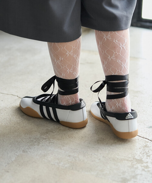 FREAK'S STORE(フリークスストア)の「adidas/アディダス TAEKWONDO MEI BALLET W/テコンドー メイ バレエ(バレエシューズ・レディース・ホワイト/レッド/ブラック/シルバー/その他9・23.5cm/24.0cm/24.5cm)」の18枚目の写真