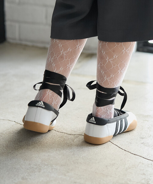 FREAK'S STORE(フリークスストア)の「adidas/アディダス TAEKWONDO MEI BALLET W/テコンドー メイ バレエ(バレエシューズ・レディース・ホワイト/レッド/ブラック/シルバー/その他9・23.5cm/24.0cm/24.5cm)」の19枚目の写真