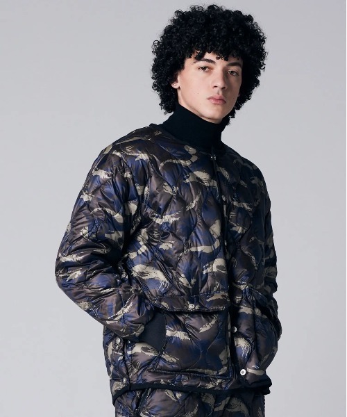 TAION】タイオン MILITARY M65 LINER W-ZIP DOWN JKT（SOFT SHELL