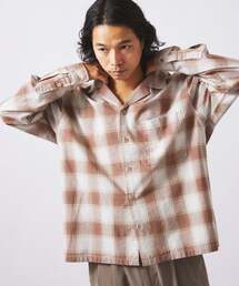 FIVE BROTHER | FIVE BROTHER /ファイブブラザー 別注 オンブレチェック シャツ(シャツ/ブラウス)