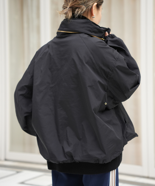 WASHED STAND ZIP ブルゾン（その他アウター）｜Deuxieme Classe