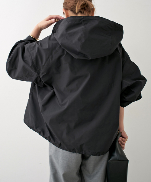 WASHED STAND ZIP ブルゾン（その他アウター）｜Deuxieme Classe