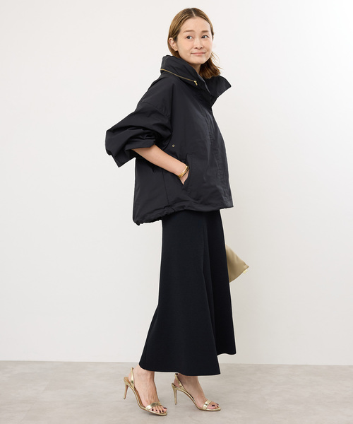 momotom Deuxieme Classe FULL ZIPブルゾン WASHED STAND ZIP ブルゾン（その他アウター）｜Deuxieme Classe