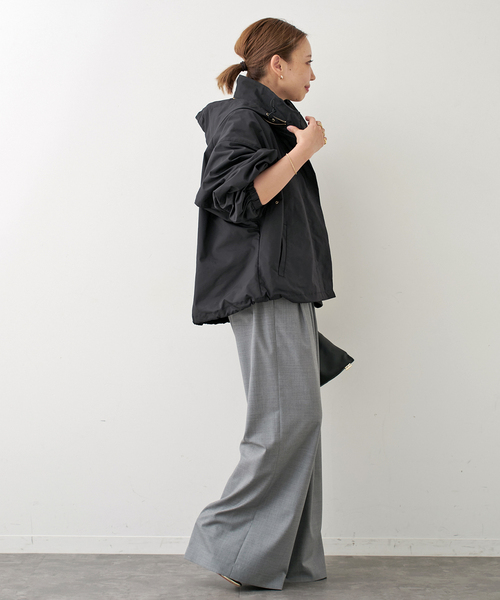 WASHED STAND ZIP ブルゾン（その他アウター）｜Deuxieme Classe