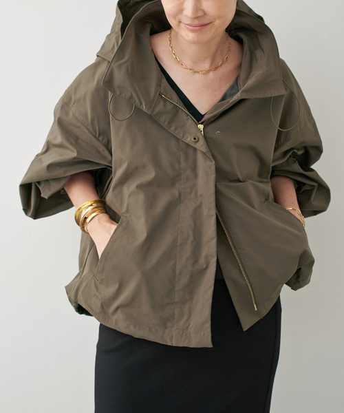 Deuxieme Classe ブルゾン Deuxieme Classe コート アウター WASHED STAND ZIP ブルゾン
