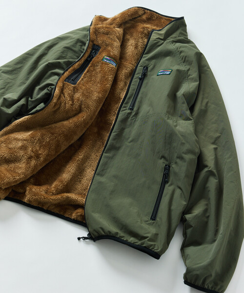 セール】限定展開 リラックスフィット ナイロン フリース リバーシブル