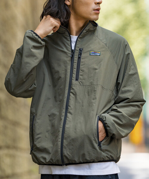 セール】限定展開 リラックスフィット ナイロン フリース リバーシブル