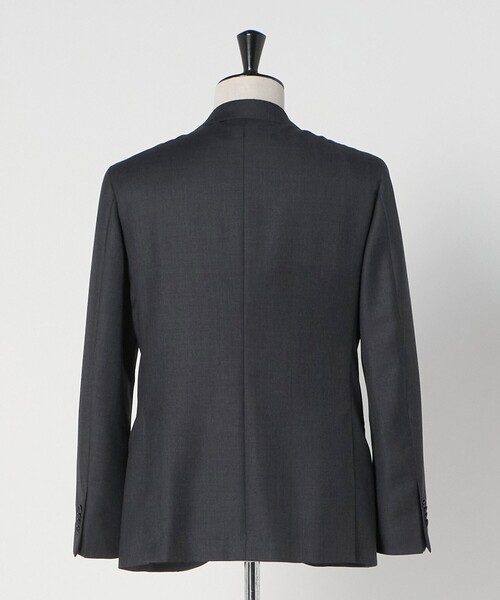 UNITED ARROWS(ユナイテッドアローズ)の「ウールモヘヤ ツイル シングル 3ボタン スーツ S‐MODEL(スーツセット・メンズ・ダークグレー・46/50/44/48)」の14枚目の写真