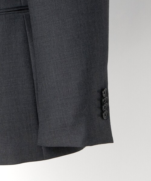 UNITED ARROWS(ユナイテッドアローズ)の「ウールモヘヤ ツイル シングル 3ボタン スーツ S‐MODEL(スーツセット・メンズ・ダークグレー・46/50/44/48)」の16枚目の写真