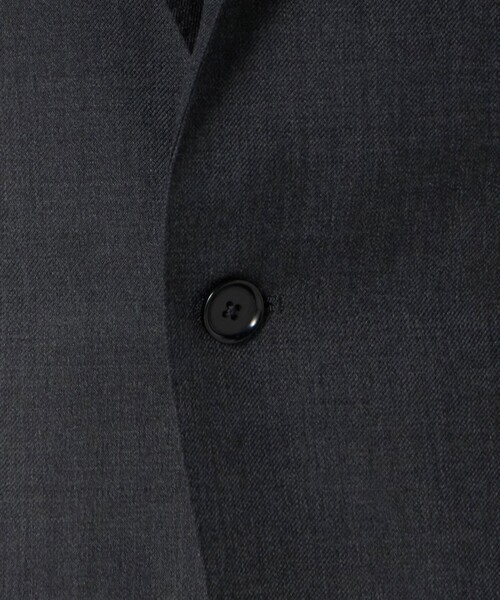UNITED ARROWS(ユナイテッドアローズ)の「ウールモヘヤ ツイル シングル 3ボタン スーツ S‐MODEL(スーツセット・メンズ・ダークグレー・46/50/44/48)」の18枚目の写真