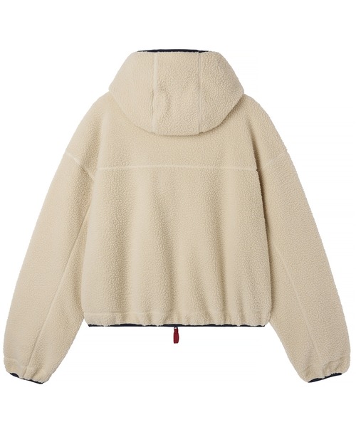 OY(オーワイ)の「『OY/オーワイ』CROP FLEECE HOODIE JACKET/クロップフリースフードジャケット(その他アウター・レディース・アイボリー/ブラック・L)」の17枚目の写真