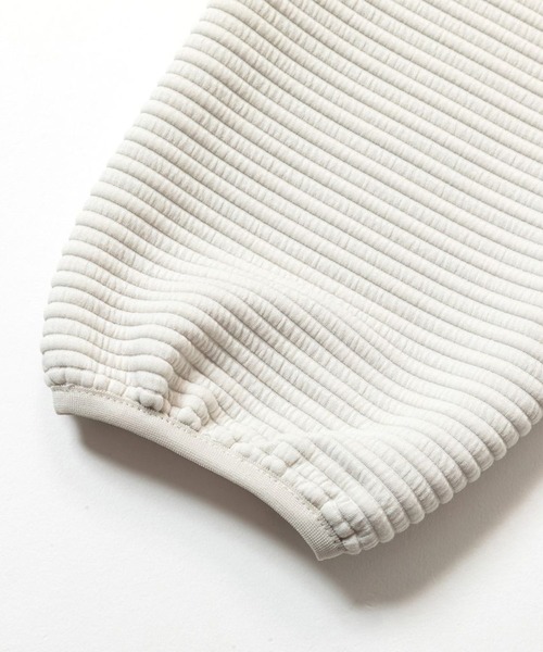 meanswhile(ミーンズワイル)の「Uneven Fabric P/O Jersey(ジャージ・メンズ・ベージュ系その他/ネイビー/オフホワイト・2(M)/1(S))」の8枚目の写真