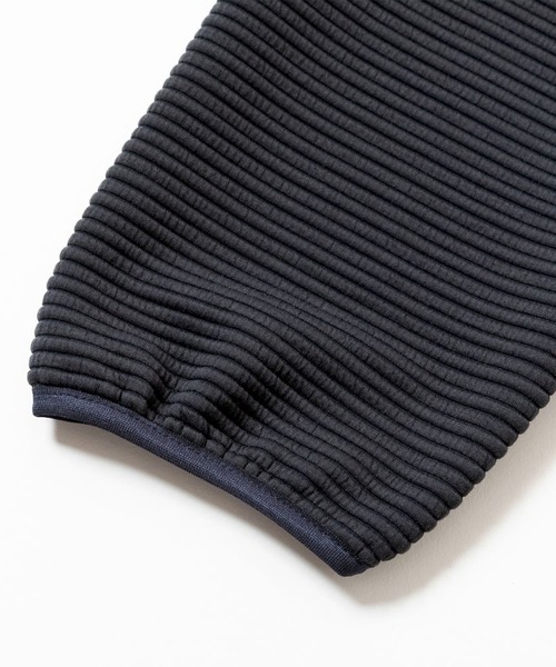 meanswhile(ミーンズワイル)の「Uneven Fabric P/O Jersey(ジャージ・メンズ・ベージュ系その他/ネイビー/オフホワイト・2(M)/1(S))」の18枚目の写真