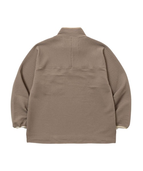 meanswhile(ミーンズワイル)の「Uneven Fabric P/O Jersey(ジャージ・メンズ・ベージュ系その他/ネイビー/オフホワイト・2(M)/1(S))」の9枚目の写真