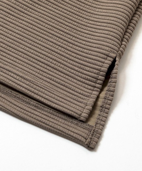 meanswhile(ミーンズワイル)の「Uneven Fabric P/O Jersey(ジャージ・メンズ・ベージュ系その他/ネイビー/オフホワイト・2(M)/1(S))」の12枚目の写真