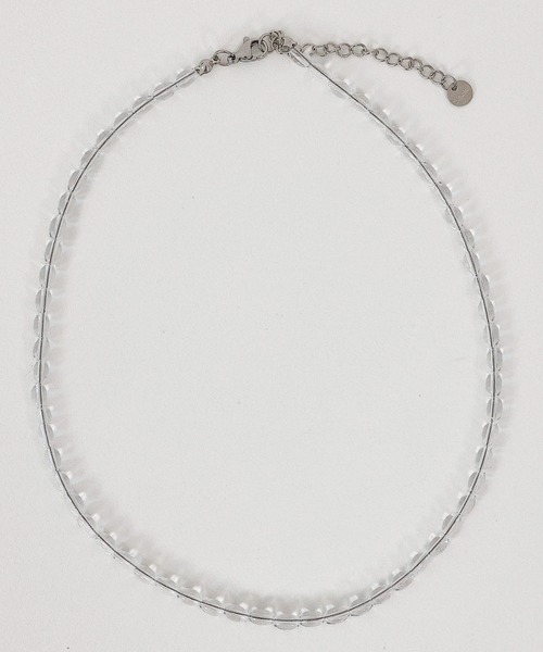 emesuelee(エメスーリー)の「クリアビーズネックレス(ネックレス・レディース・グリーン/レッド/ブラウン/ブラック/ホワイト・フリー)」の15枚目の写真