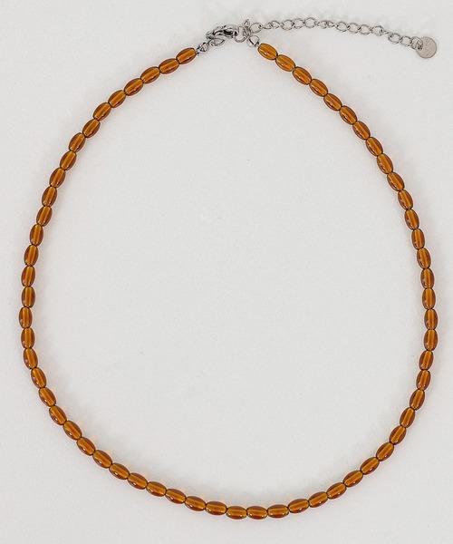 emesuelee(エメスーリー)の「クリアビーズネックレス(ネックレス・レディース・グリーン/レッド/ブラウン/ブラック/ホワイト・フリー)」の19枚目の写真