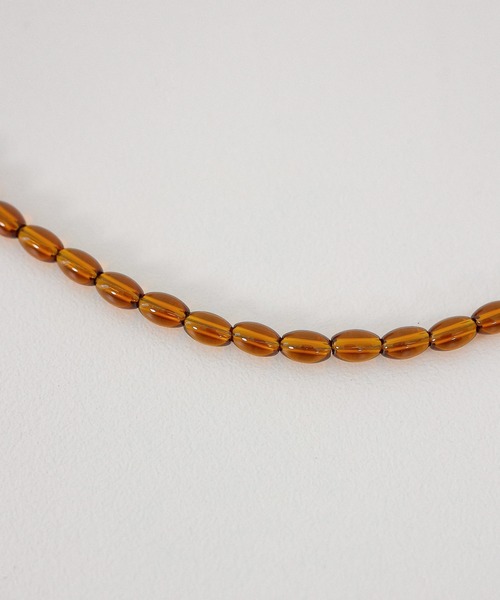 emesuelee(エメスーリー)の「クリアビーズネックレス(ネックレス・レディース・グリーン/レッド/ブラウン/ブラック/ホワイト・フリー)」の20枚目の写真