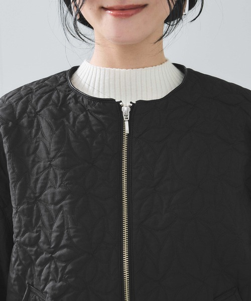 美品　DRESSTERIOR レザーパイピングブルゾン DRESSTERIOR（ドレステリア）の「◇【otonaMUSE12月号掲載