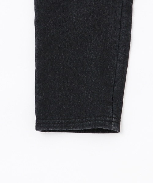 XLARGE KIDS（エクストララージキッズ）の「バックロゴカットデニムテーパードパンツ（デニムパンツ・キッズ・ブルー/ブラック・120cm/140cm/110cm/100cm/130cm/90cm）」の8枚目の写真