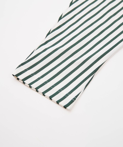 LA MARINE FRANCAISE（マリン フランセーズ）の「スタンドカラーポケットプルオーバー（Tシャツ/カットソー・レディース・グリーン/ベージュ/ブラック・FREE）」の4枚目の写真