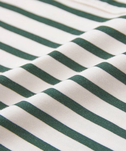 LA MARINE FRANCAISE（マリン フランセーズ）の「スタンドカラーポケットプルオーバー（Tシャツ/カットソー・レディース・グリーン/ベージュ/ブラック・FREE）」の7枚目の写真