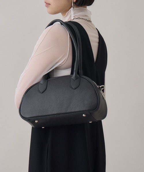 Paradise Picnic（パラダイスピクニック）の「MILLELAFIRENZE ボストンバッグ（ボストンバッグ・レディース・ブラック/レッド/ホワイト・FREE）」の16枚目の写真