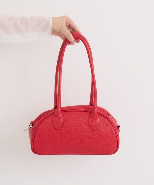 Paradise Picnic（パラダイスピクニック）の「MILLELAFIRENZE ボストンバッグ（ボストンバッグ・レディース・ブラック/レッド/ホワイト・FREE）」の4枚目の写真