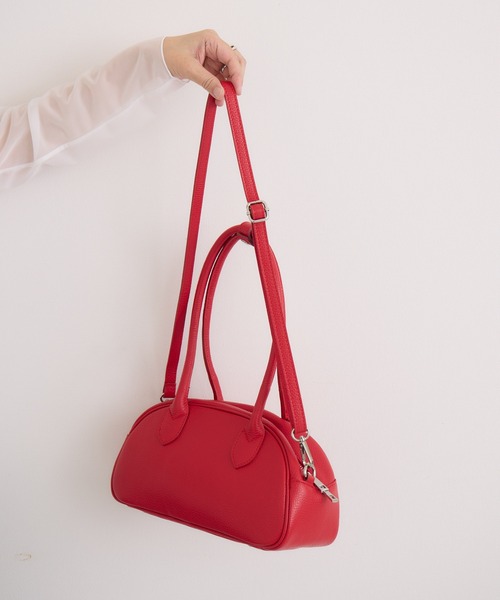 Paradise Picnic（パラダイスピクニック）の「MILLELAFIRENZE ボストンバッグ（ボストンバッグ・レディース・ブラック/レッド/ホワイト・FREE）」の9枚目の写真