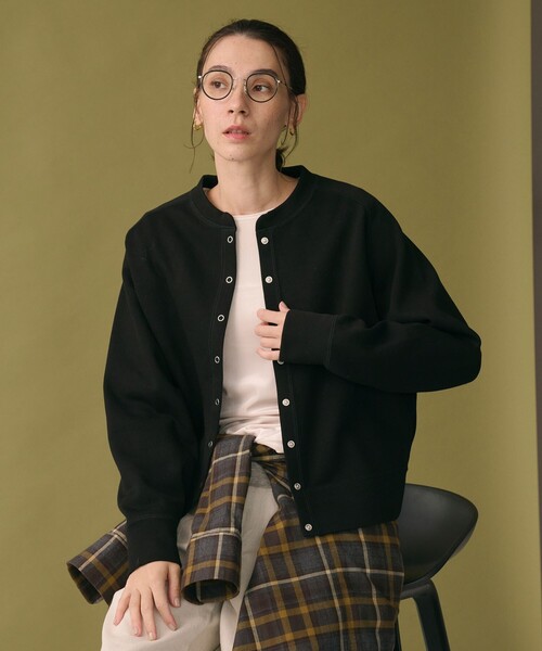 美品✨BATONER カーディガン ユナイテッドアローズ別注 雑誌掲載 黒 2 e69c90b3-80ae-4af6-a020-