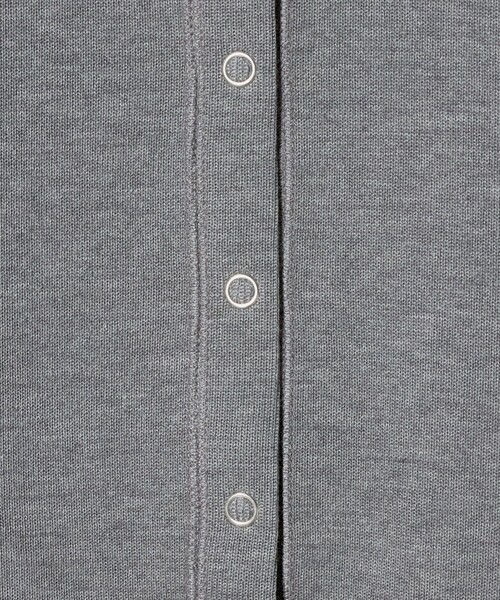 BEAUTY&YOUTH UNITED ARROWS(ビューティーアンドユースユナイテッドアローズ)の「ダブルフェイス リングボタンカーディガン2 ウォッシャブル(カーディガン/ボレロ・レディース・ブラック/オフホワイト/グレー系/ライトピンク・M/S)」の18枚目の写真