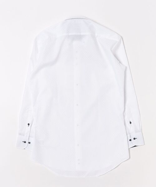 TOKYO SHIRTS(トウキョウシャツ)の「【超形態安定】 形態安定ノンアイロン ドゥエボットーニ 長袖ビジネスワイシャツ(ビジネスシャツ・メンズ・ホワイト・首回り42cm-裄丈86cm/首回り43cm-裄丈82cm/首回り43cm-裄丈86cm/首回り42cm-裄丈82cm/首回り39cm-裄丈80cm/首回り39cm-裄丈84cm/首回り41cm-裄丈82cm/首回り41cm-裄丈86cm/首回り37cm-裄丈80cm/首回り37cm-裄丈84cm)」の7枚目の写真