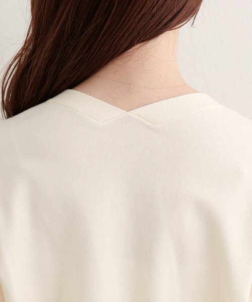 natural couture（ナチュラルクチュール）の「ハトメバーベーシックカーディガン（カーディガン/ボレロ・レディース・ネイビー/ボルドー/グレー/オフホワイト/グレイッシュベージュ/ブラック・FREE）」の19枚目の写真