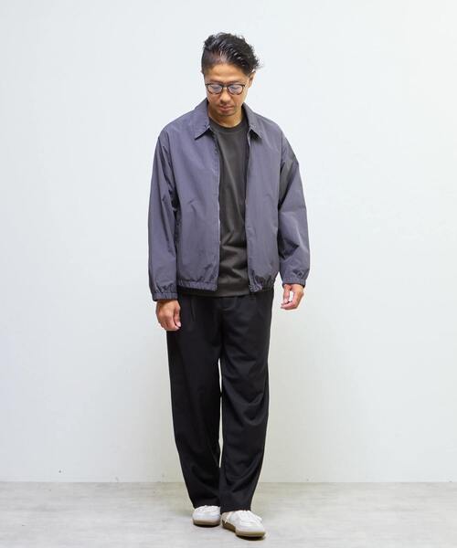 MEN'S MELROSE(メンズメルローズ)の「マーセライズドスムース クルーネックロングスリーブTシャツ(Tシャツ/カットソー・メンズ・スミクロ/ホワイト/ボルドー・4/2/3)」の14枚目の写真