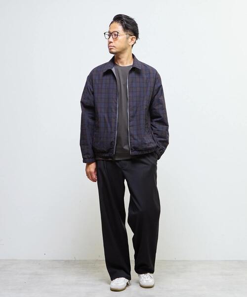 MEN'S MELROSE(メンズメルローズ)の「マーセライズドスムース クルーネックロングスリーブTシャツ(Tシャツ/カットソー・メンズ・スミクロ/ホワイト/ボルドー・4/2/3)」の15枚目の写真