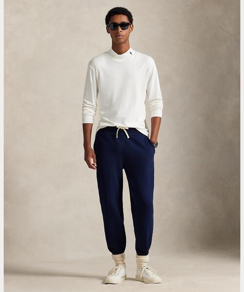 ソフト コットン モックネック シャツ（Tシャツ/カットソー）｜POLO