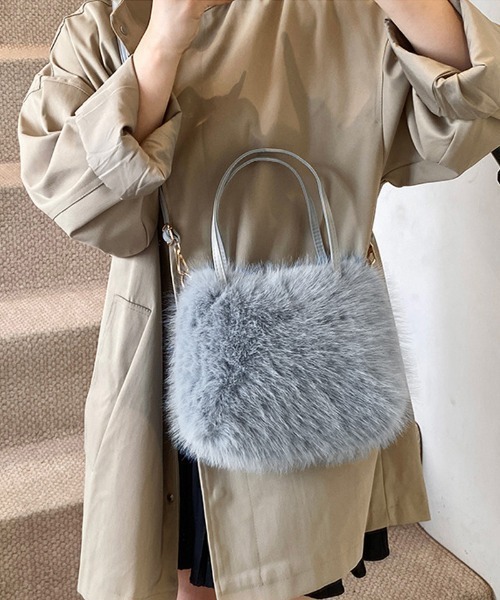セール】ファーバッグ ふわふわ ミニショルダーバッグ もこもこ 肩掛け