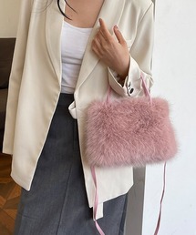 ファーバッグ ふわふわ ミニショルダーバッグ もこもこ 肩掛け 秋冬 お洒落