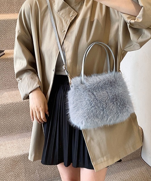 セール】ファーバッグ ふわふわ ミニショルダーバッグ もこもこ 肩掛け