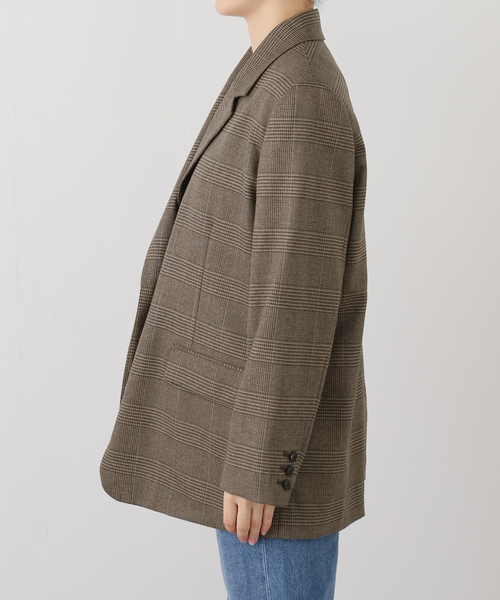 セール】クラシカルチェックジャケット（テーラードジャケット