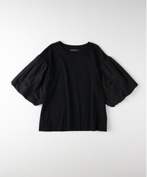 HONEYSUCKLE ROSE(ハニーサックルローズ)【レディース】【華奢見え・接触冷感】袖バルーンTシャツ