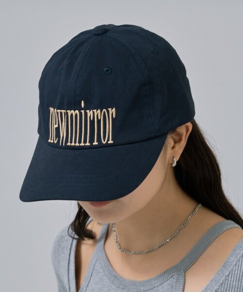 mystic（ミスティック）の「new mirrorキャップ（キャップ・レディース・ネイビー/オフホワイト・ONE SIZE）」の2枚目の写真