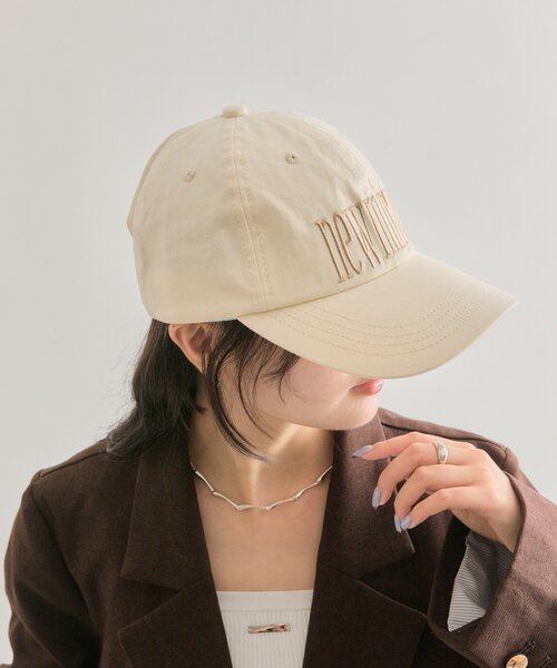 mystic（ミスティック）の「new mirrorキャップ（キャップ・レディース・ネイビー/オフホワイト・ONE SIZE）」の4枚目の写真